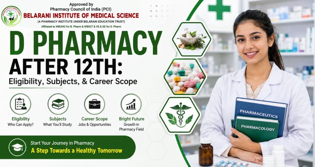 D Pharmacy After 12th: Eligibility, Subjects, & Career Scope