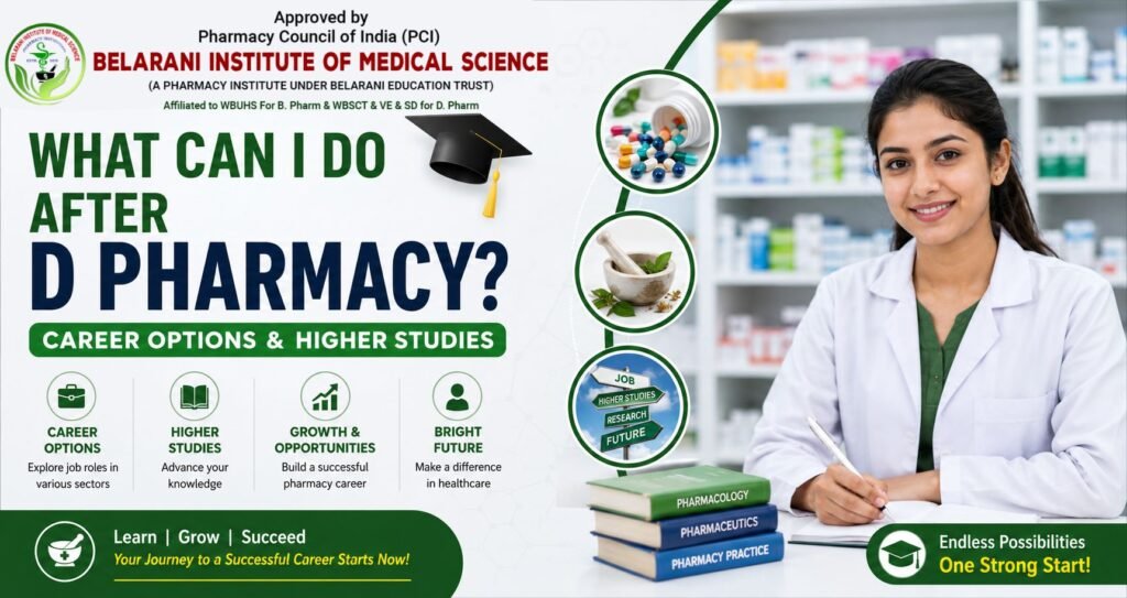 What Can I Do After D Pharmacy? Career Options & Higher Studies