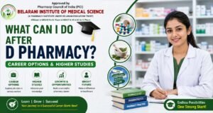 Read more about the article What Can I Do After D Pharmacy? Career Options & Higher Studies