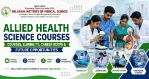 Read more about the article Allied Health Science Courses: Courses, Eligibility, Career Scope & Future Opportunities