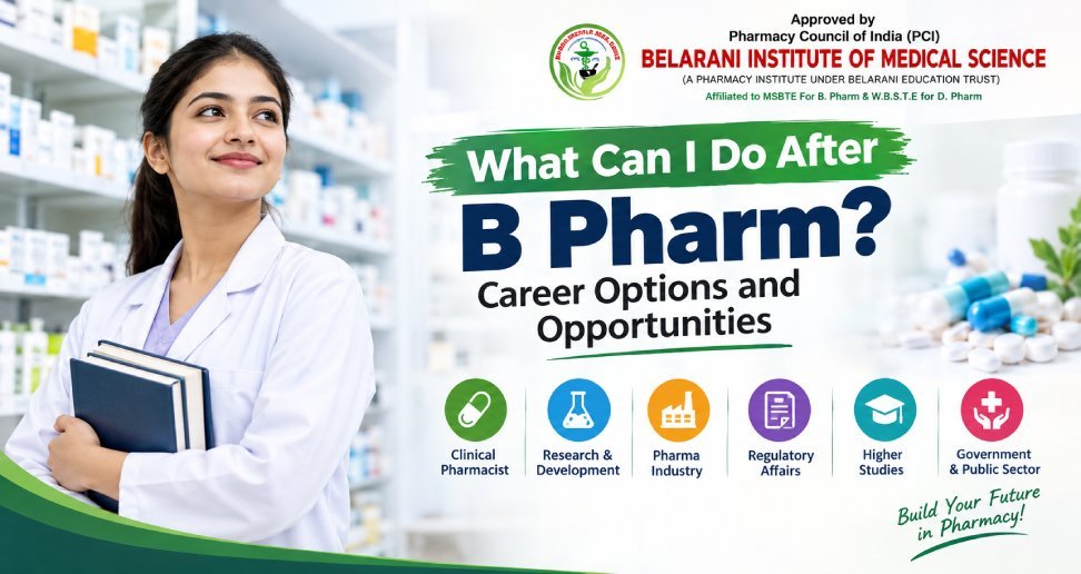 What Can I Do After B Pharm? Career Options and Opportunities